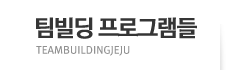 팀빌딩 프로그램들 TEAMBUILDINGJEJU